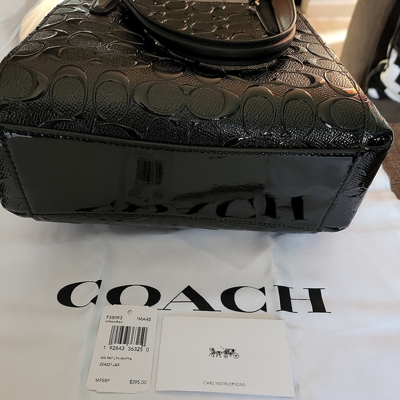 Coach Crossbody/Shoulder Debossed Sig Pat Lth MnTta - Picture 4 of 7